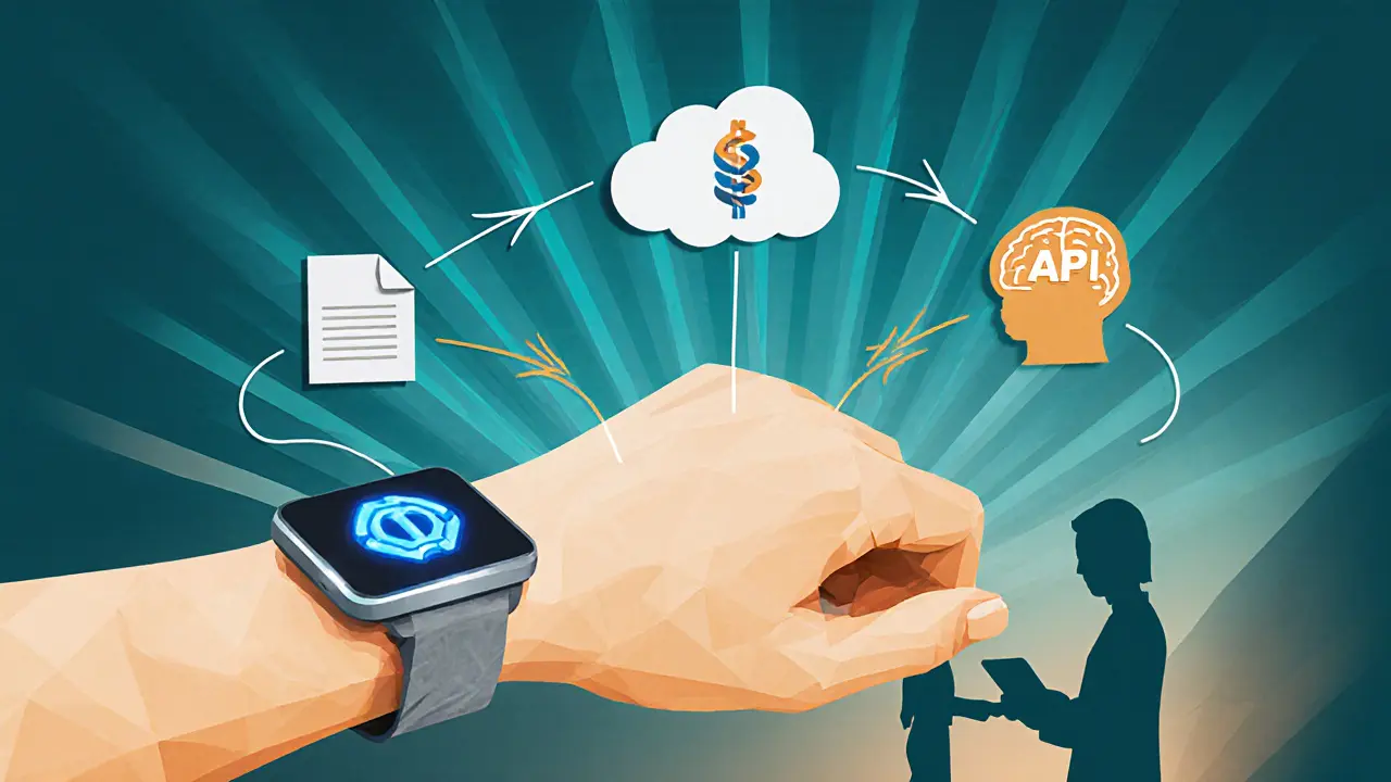 Budoucí digitální nástroje: nositelné zařízení, AI a propojené zdravotní záznamy.