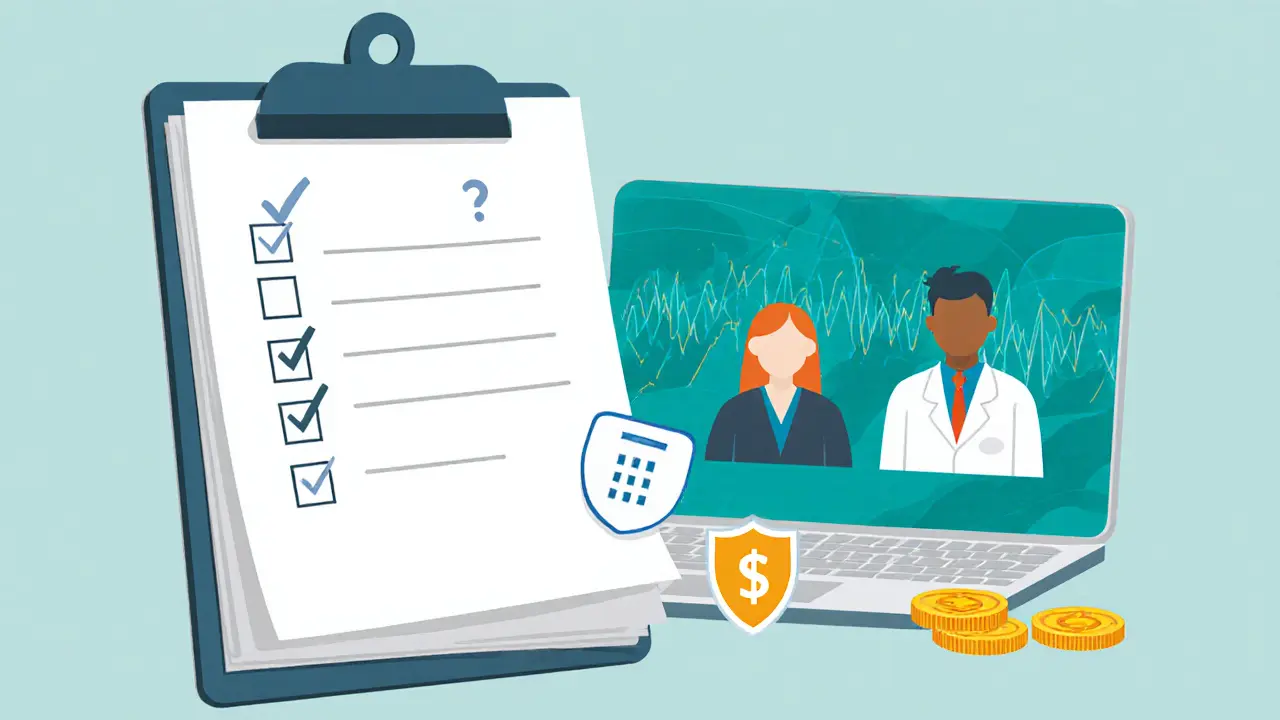 Checklist, AI analýza a videohovor po úvodním sezení.