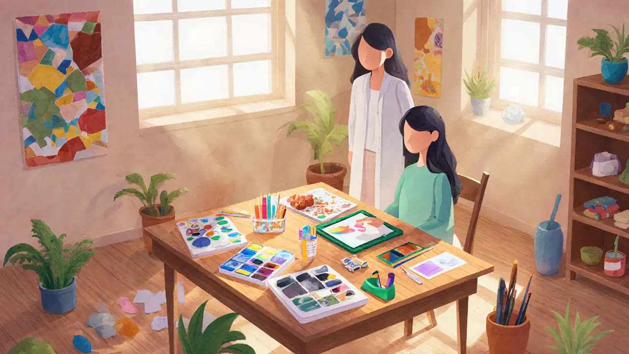 Arteterapie - léčba výtvarným uměním