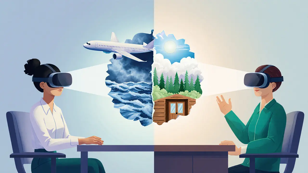 Virtuální realita v psychoterapii: Jak mění online léčbu