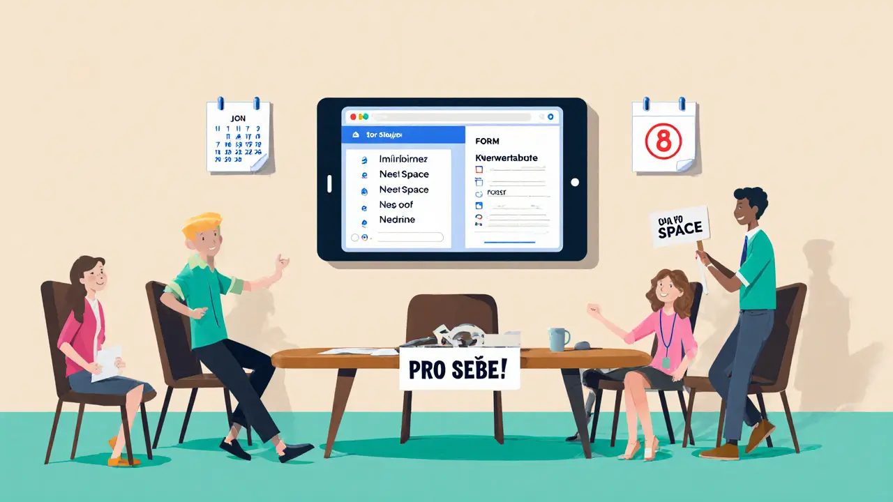 Malá firma v Česku: anonymní dotazník a zaměstnanci, kteří vystupují z rigidity do volného prostoru.