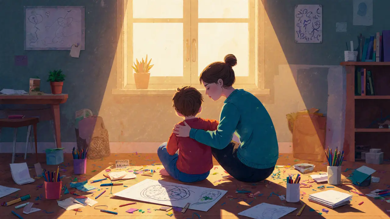 Zvládání stresu u rodičů dětí s ADHD: Jak podpůrná rodinná terapie pomáhá přežít každodenní výzvy