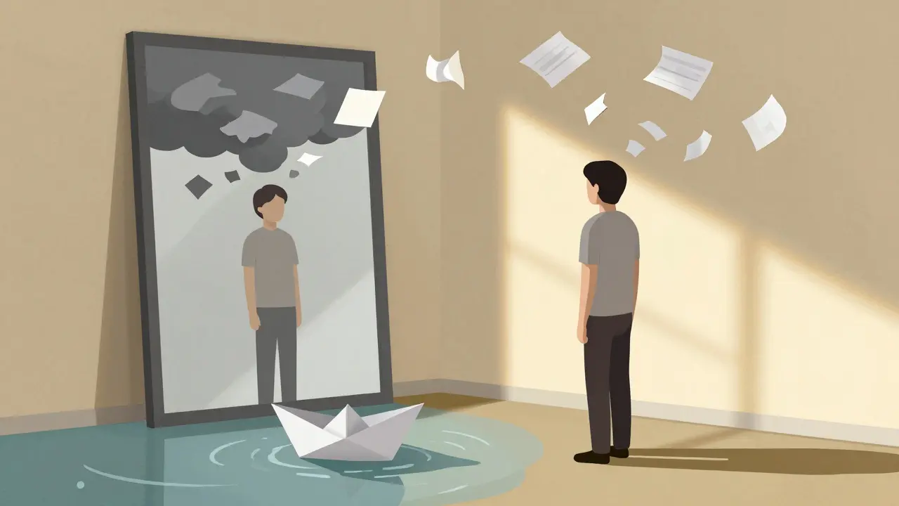 ACT pro úzkostné poruchy: Přijetí obtížných myšlenek místo boje