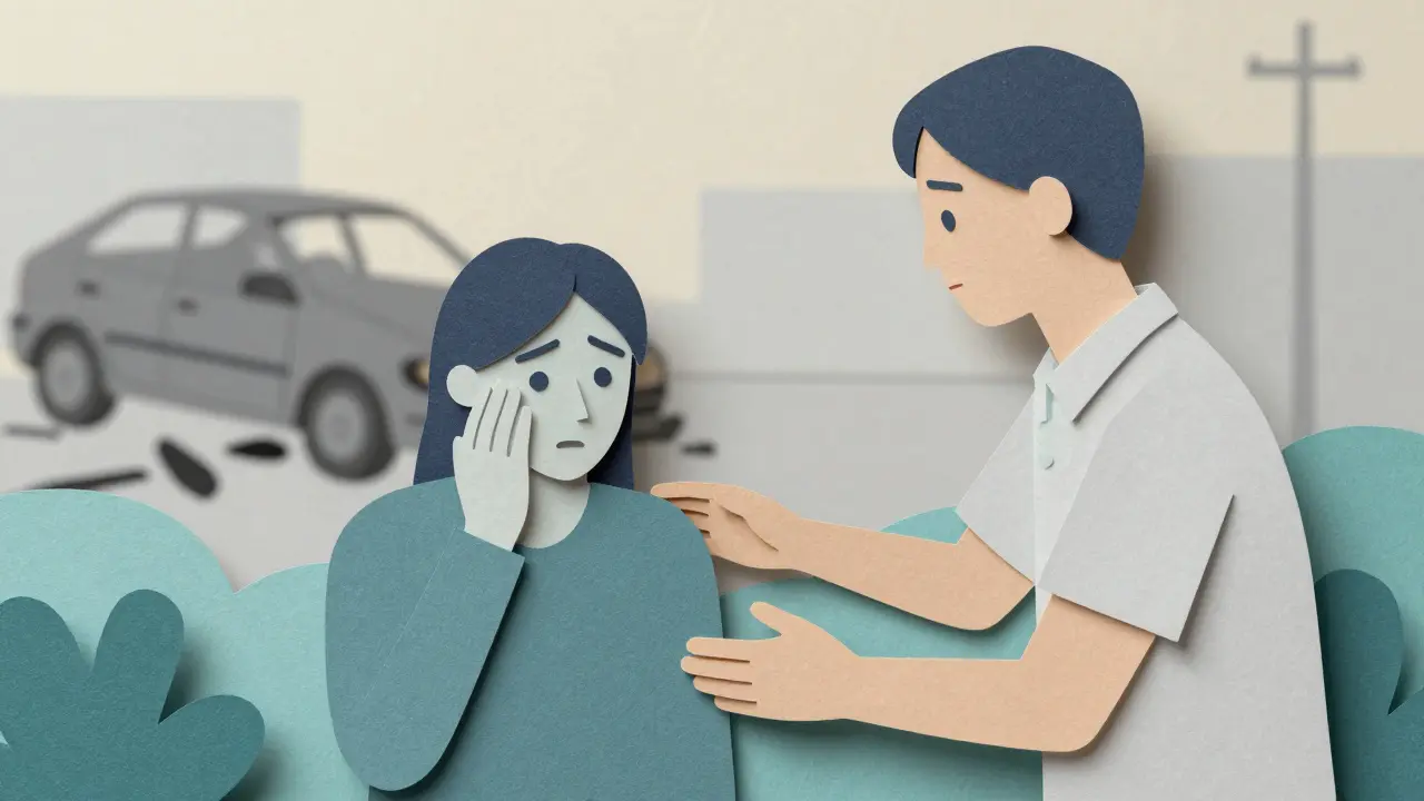 První psychická pomoc po traumatu: Jak stabilizovat člověka hned po šoku