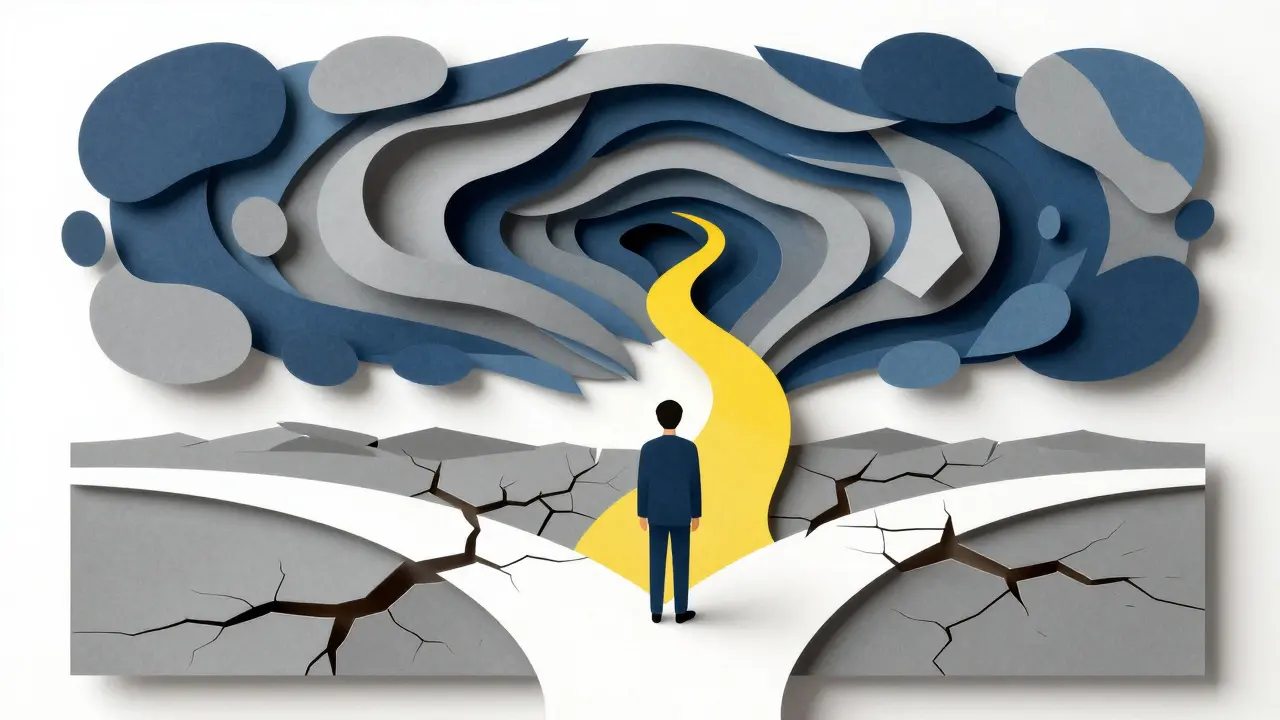 Psychoterapie a životní krize: Jak zvládnout rozchod, ztrátu a vyhoření